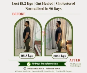 24 Years Old Interior Designer Lost 18.2 Kg in 3 Month