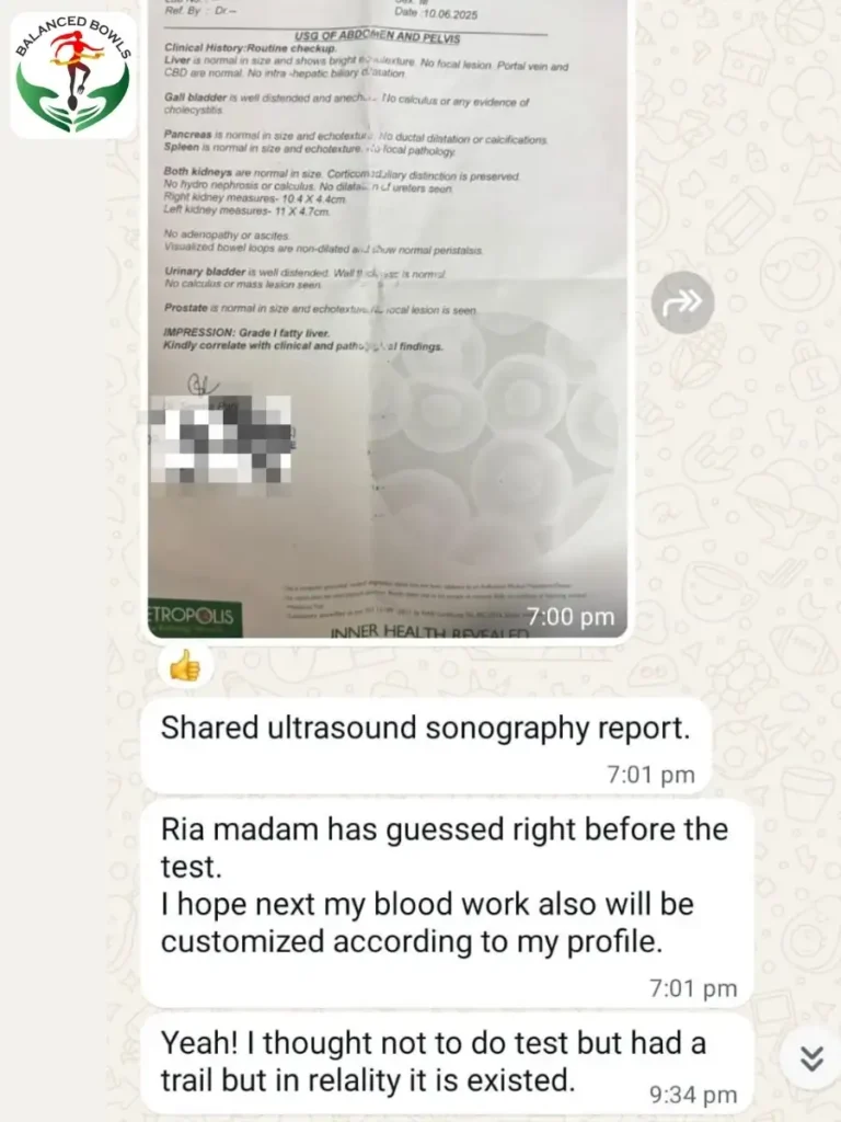 Pathology Reports Showing Grade 1 Fatty Liver Diagnosis.